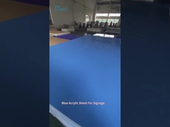 Фабрика бренда DUKE оптом Синий цвет литой акриловый лист PMMA Перспекс Плексиглас для рекламы