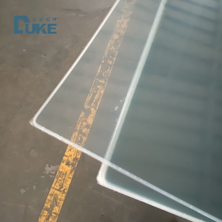 Duke Optical-Grade Cast Acrylic Sheet 100% Virgin Mitsubishi MMA Высокая прозрачность 92% Точность зеркала 10 мм 2 мм УФ-карта резка