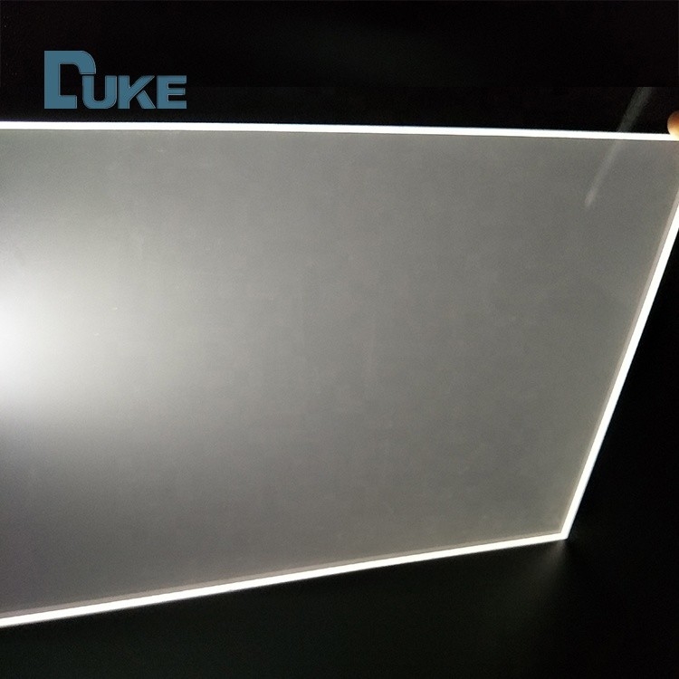 Единая светопередача Нано LGP Edge Lit Гладкая поверхность Прозрачная акриловая светопроводящая пластина