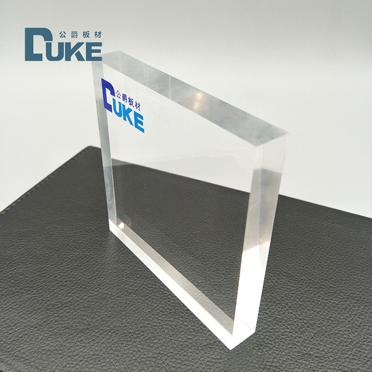 Высокая четкость оптического литья акрилового листа Virgin Mitsubishi MMA 92% световой передачи